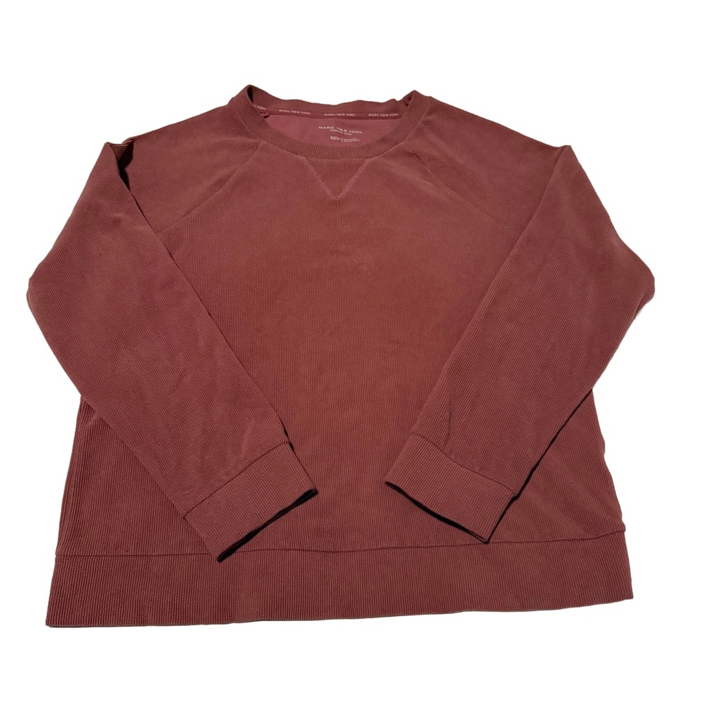 Marc New York Women's Dusty Rose Crewneck Sweater S - Picture 3 of 10